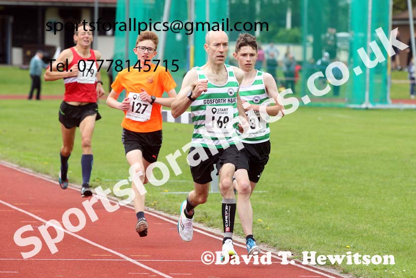 800 metres 29, NECAA Open Meeting, Morpeth, Sunday, March 23rd. David T. Hewitson/Sports for All Pics